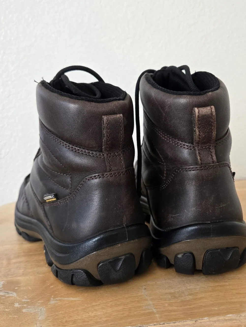 Keen Anchor Park Boots‎ Mens Size 11 Waterproof Brown Leather Casual Workwear